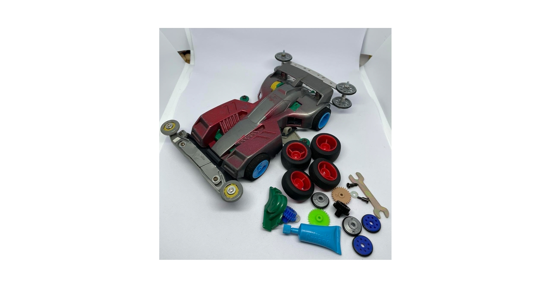 【当時物】トライダガーX　セット【ミニ四駆】 Yahoo!オークション - ミニ四駆 トライダガーX 新品 未組立 当時